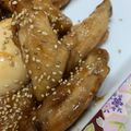クック0CS64I☆'s cooksnap of when they made ビールが止まらない手羽中の甘辛炒め.