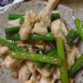 凪なぎ's cooksnap of when they made スタミナ満点！鶏むね肉のニンニクの芽炒め.