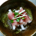 monte's cooksnap of when they made 生ハムと大根の巻き巻きおつまみ.