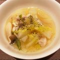 gfather's cooksnap of when they made 風邪撃退！生姜とニンニクたっぷり鶏鍋.