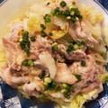 ましましゃ's cooksnap of when they made 蒸し豚肉と白菜.