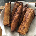 栗丸うさぎ's cooksnap of when they made 豚ひき肉とたっぷりきのこの春巻き.