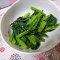 ぱにぱる's cooksnap of when they made 小松菜の簡単胡麻和え.
