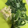 だのん☆彡's cooksnap of when they made 捨てないで！カリフラワーの葉っぱと茎活用.