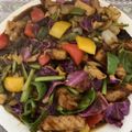 ぽーみゅー's cooksnap of when they made ヘルシー美味な彩り酢豚♡季節の野菜具沢山.
