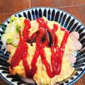 びぃどろぽっぺん's cooksnap of when they made 甘酢生姜のたまご丼.
