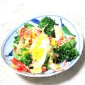 tennisnoah's cooksnap of when they made ブロッコリーとゆで卵のマヨサラダ.