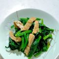♪ゆかたん♡'s cooksnap of when they made ホウレン草と油揚げのおひたし.
