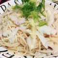 みっくママ's cooksnap of when they made 熱々を食べてね♡白菜キャベツ豚バラパスタ.