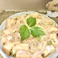 はらぺこしろうさぎ's cooksnap of when they made 簡単副菜★子供OK！厚揚げとネギの卵とじ.