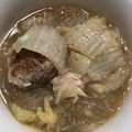 waikoable's cooksnap of when they made 白菜とねぎ入り肉だんごの煮込みスープ.