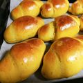 みなこん9's cooksnap of when they made ふわふわ♡かぼちゃのロールパン.