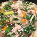 ayueriy's cooksnap of when they made チンゲン菜のおかずスープ.