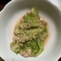 じゅにまま☆'s cooksnap of when they made レタスとツナのさっと炒め.