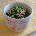 Newチヨコっと♪'s cooksnap of when they made ほうれん草とえのきの胡麻和え＊.