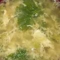 ひぃちゃんひー's cooksnap of when they made ほっこり温まる♪セロリと卵のスープ.