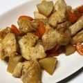 sato3★'s cooksnap of when they made カブと鶏肉のバター醤油炒め.