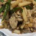 67luna's cooksnap of when they made ピーマンと長芋の豚肉オイスター炒め.