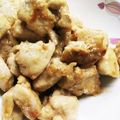 るみんみん's cooksnap of when they made 簡単！弁当に♪鶏むね肉の麺つゆバター焼き.