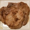min☆___'s cooksnap of when they made 豚ロース金山寺味噌漬け.