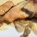 eimmy31285's cooksnap of when they made 超簡単！鮭の生クリーム煮.