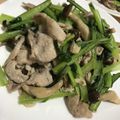 ☆sinnkuro★'s cooksnap of when they made 〆豚肉と小松菜のナンプラー炒め.