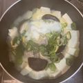 ＊ちゃもた＊'s cooksnap of when they made 大根 ネギ大量消費 みぞれ鍋.