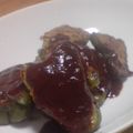 およめまゆごん's cooksnap of when they made 豆腐入り　ピーマンの肉詰め.