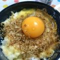 ユーロン's cooksnap of when they made 超絶簡単！！チーズ卵がけご飯.