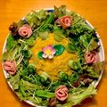 ☆♡小春♡☆'s cooksnap of when they made 簡単！豪華！ パーティー用お花サラダ☆.