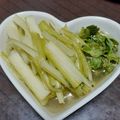 きらら＆チビィママ's cooksnap of when they made セロリだけ！ナイ酢♡セロリちゃん.