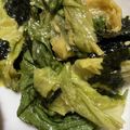 クック2U53KY☆'s cooksnap of when they made レタスと海苔のナムル.