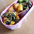 えりこ82☆'s cooksnap of when they made かぼちゃと水菜のごま和え.