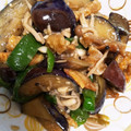 プクこ's cooksnap of when they made 鶏皮とナスの炒めもの.