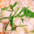 ☆とらねこトラちゃん's cooksnap of when they made ★春キャベツと塩麹鶏むね肉の重ね蒸し★.