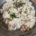 ノンナマリア's cooksnap of when they made 舞茸のバターピラフ.
