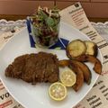 ぽーみゅー's cooksnap of when they made 我が家の豚カツ♡ごま油でサクサク美味しい.