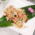クックHG9V8Y☆'s cooksnap of when they made レンジで簡単☆残りご飯で⭐︎キノコ煎餅.