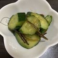 クック6D5DLG☆'s cooksnap of when they made ☆胡麻油香る☆キュウリの漬物.