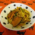 龍青空ママ's cooksnap of when they made かぼちゃとレンコンのカレーオイスター炒め.