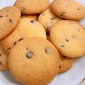 サクナ。's cooksnap of when they made さくさくチョコチップクッキー.