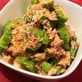 すか☆'s cooksnap of when they made 無限ゴーヤ　ツナゴマ和え　つくおき.