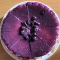 白木家's cooksnap of when they made 簡単ブルーベリーレアチーズケーキ.