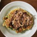 クック1FX93J☆'s cooksnap of when they made 粉不要！はんぺんと卵1でフワッお好み焼き.