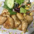 クックRCHX24☆'s cooksnap of when they made 鶏むね肉でやわらか照り焼きチキン.