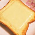 そらいろ猫's cooksnap of when they made ハニーチーズトースト.