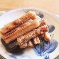 Nazomin's cooksnap of when they made おつまみに食べ過ぎ注意!!ゴボウの唐揚げ.