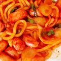 クックSV4QXZ☆'s cooksnap of when they made 簡単!!うどんナポリタン.
