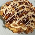 桐モコ's cooksnap of when they made 糖質制限&便秘解消♡おからお好み焼き.