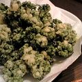 くぅ。's cooksnap of when they made パセリの天ぷら.